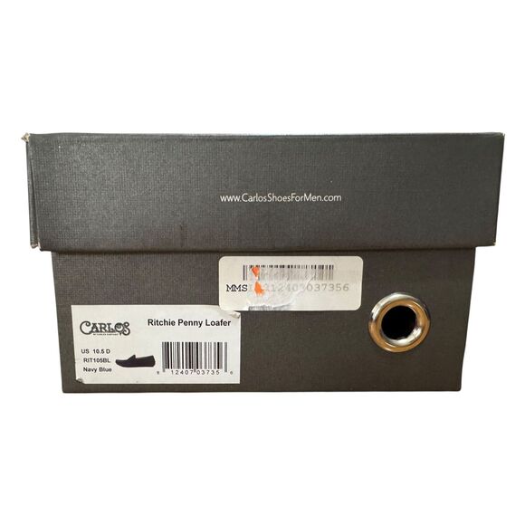 Rockport Malcom Venetian Dark Grey/Green Loafer Men’s Size 8.5 - Picture 8 of 8